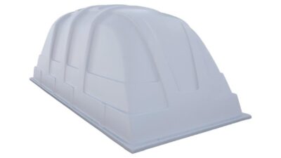 Plastmasas vāks Jaxal 3310x1560x1250 mm (PELĒKS, meh. 2 atsperes L182)