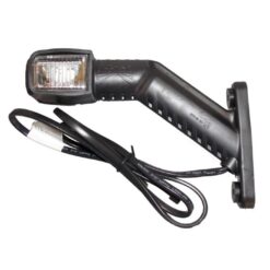 Gabarītlukturis Superpoint 2 sarkans-balts, kreisais (1m vads)