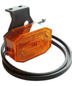 Gabarītlukturis Flexipoint oranžs (plakans stiprinājums, 0.8m vads)