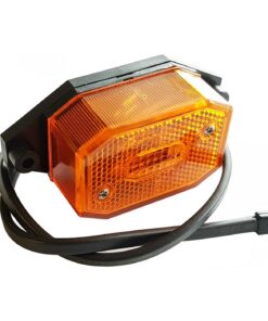 Gabarītlukturis Flexipoint oranžs (plakans stiprinājums, 0.5m vads)